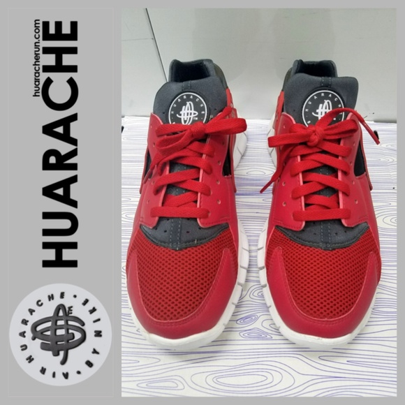 nike huarache free red